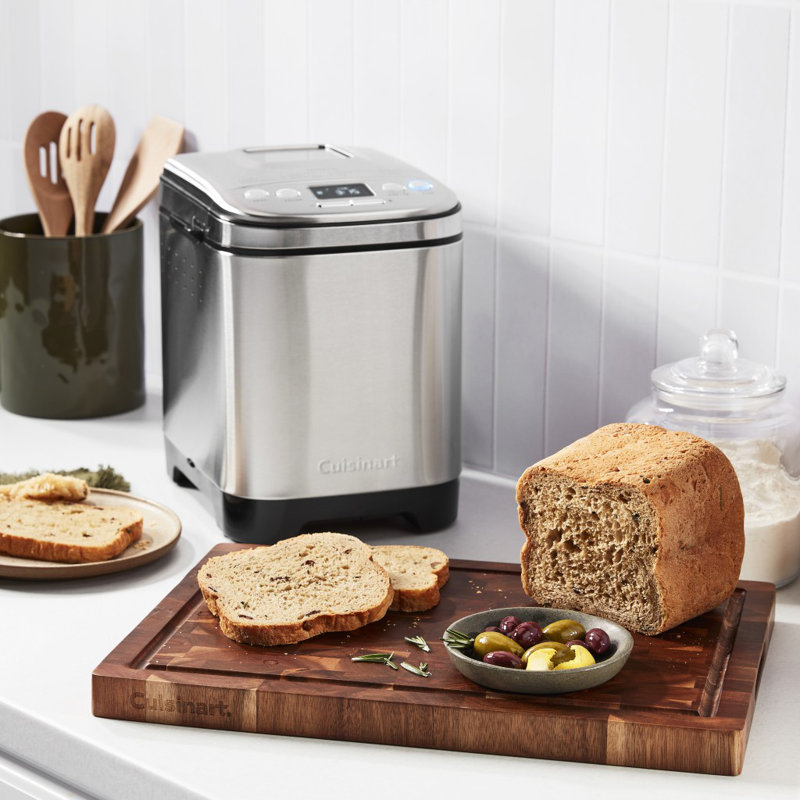Cuisinart Bread Maker Machine Compact and Automatic Customizable Settings Up to 2lb Loaves Reviews Wayfair